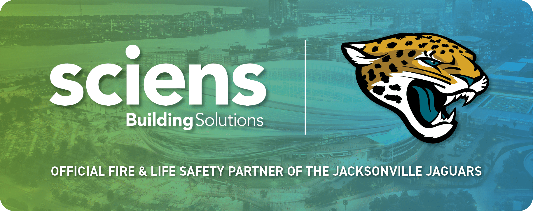 Sciens Building Solutions named Official Fire and Life Safety Provider of the Jacksonville Jaguars